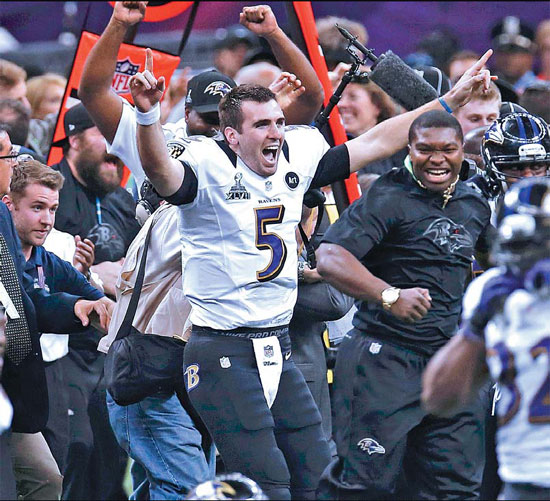 Mild-mannered Flacco lets his arm do the talking