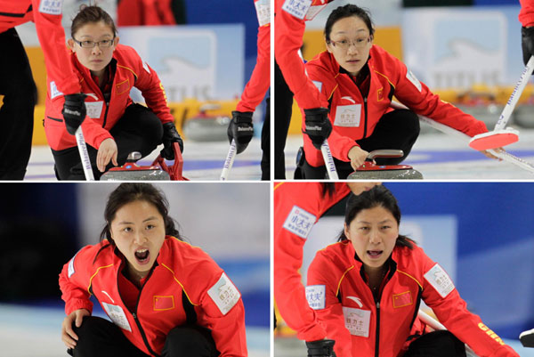 China claims second victory in curling world cup