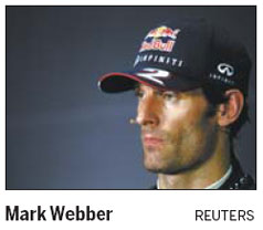 Upset Webber will compete in Chinese GP, says his father