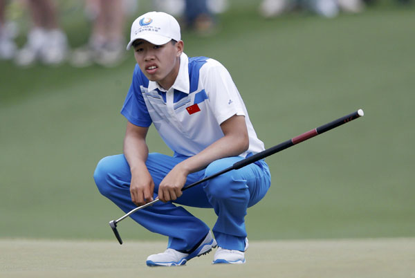 Teenage prodigy Guan shines at Masters with 73