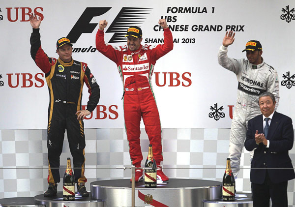 Alonso claims 2nd China GP victory with big gap