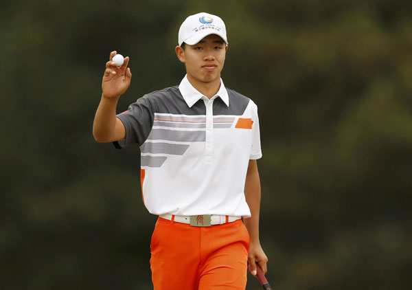 'Low Amateur' Guan recorded in golf history