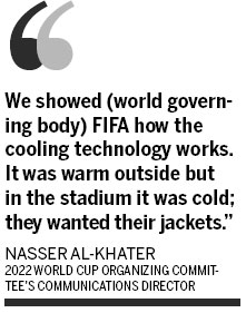 Qatar races to develop solar-powered cooling