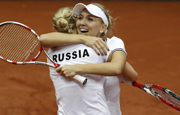 Russia complete dramatic fightback to reach Fed Cup final
