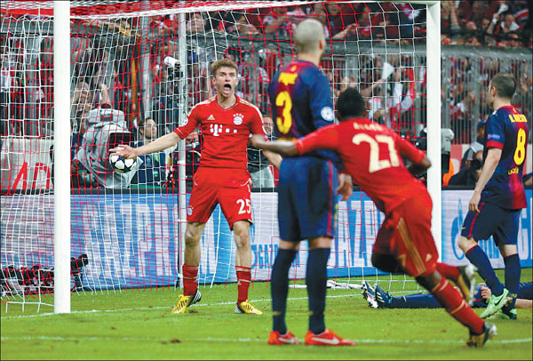 Barca chases a miracle after German rout