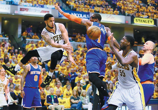 Pacers knock out Knicks