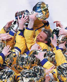 Sweden grabs world title on home ice