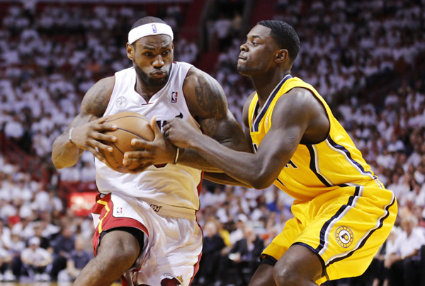 LeBron James delivers winner as Miami Heat beat Pacers