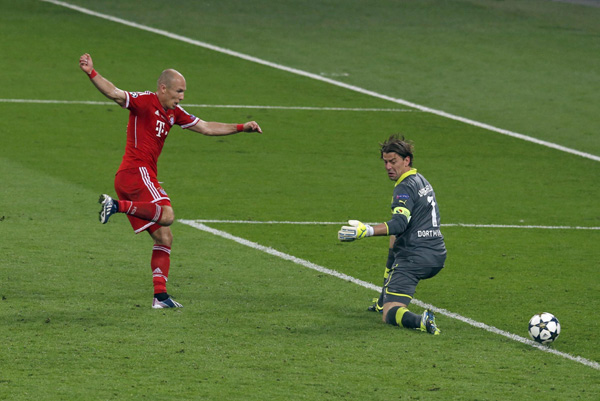 Robben shatters jinx as Bayern fulfil Euro champion dream