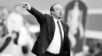 Benitez waves goodbye to Chelsea