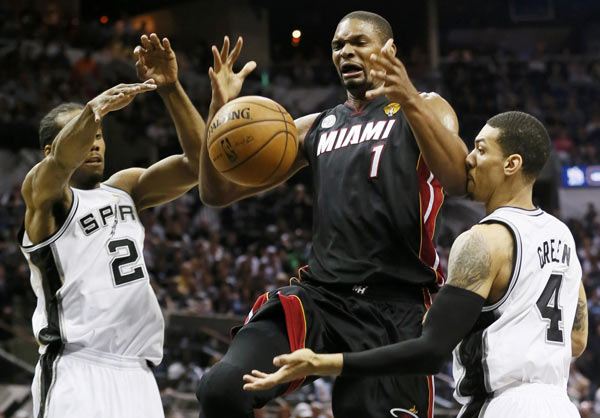 Bosh fined $5,000 for flopping in Gm 4