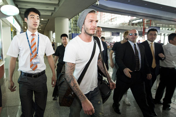 Second China tour for Beckham as CSL ambassador