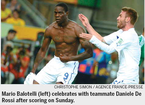 Italy coach blasts 'silly' match-winner Balotelli