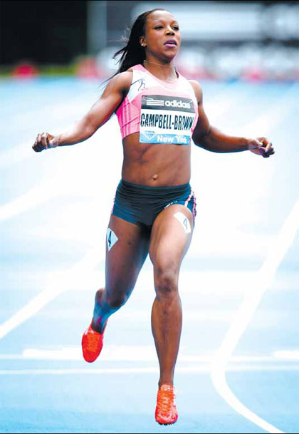 Campbell-Brown suspended amid doping probe