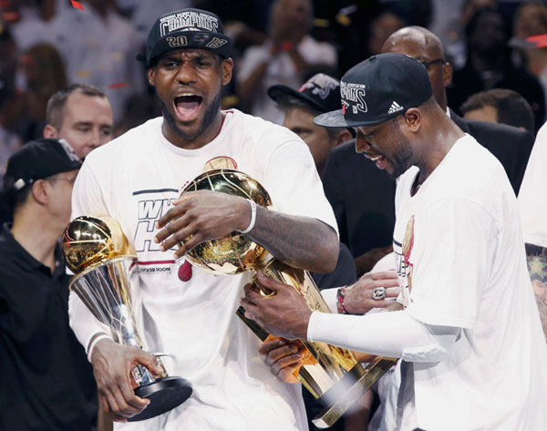 LeBron James named NBA Finals MVP for second straight year