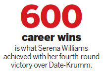 Serena battles for rights in the lights