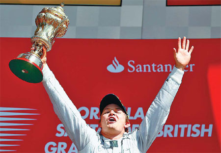 Rosberg wins amid tire safety debate