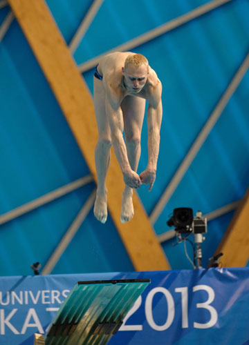 Olympic diving champion Zakharov off podium at Kazan Universiade