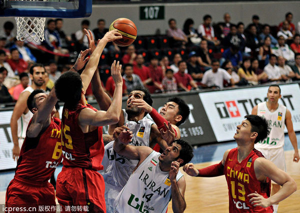 Defending China suffers second defeat at Asian basketball championship