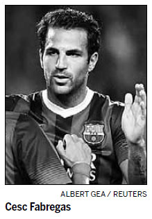 Barca chief says Man Utd has given up on Fabregas