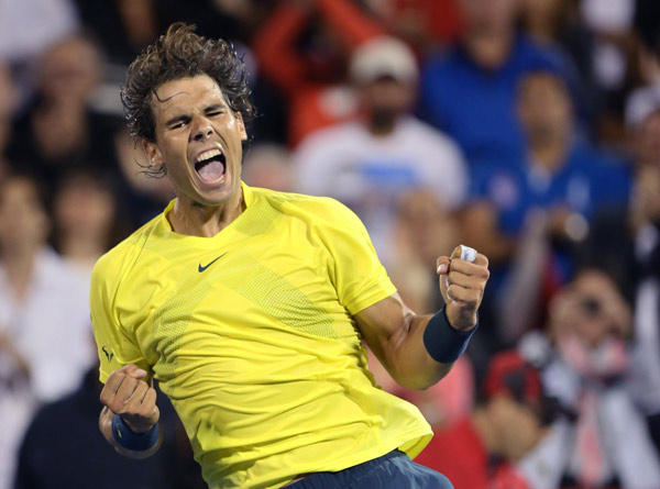 Nadal tops Djokovic to reach Rogers Cup final