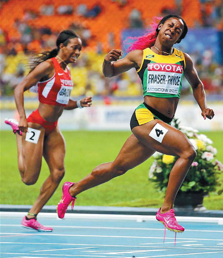 Fraser-Pryce nails Jamaican double