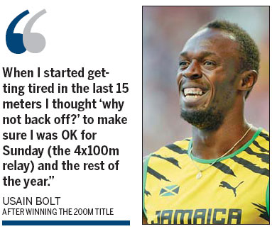 Bolt needs worthy challengers