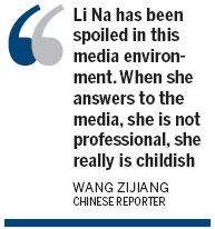 Fiery temper putting Li on media hot seat