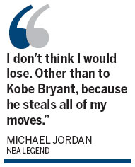 MJ says he'd beat LeBron