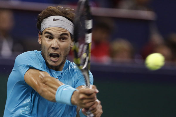 Nadal to take on Del Potro, Djokovic to face Tsonga at Shanghai Masters semis