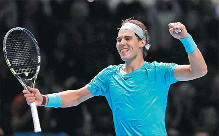Nadal revels in return to No 1