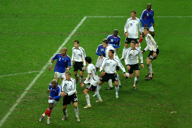 Classic matches between Germany and France