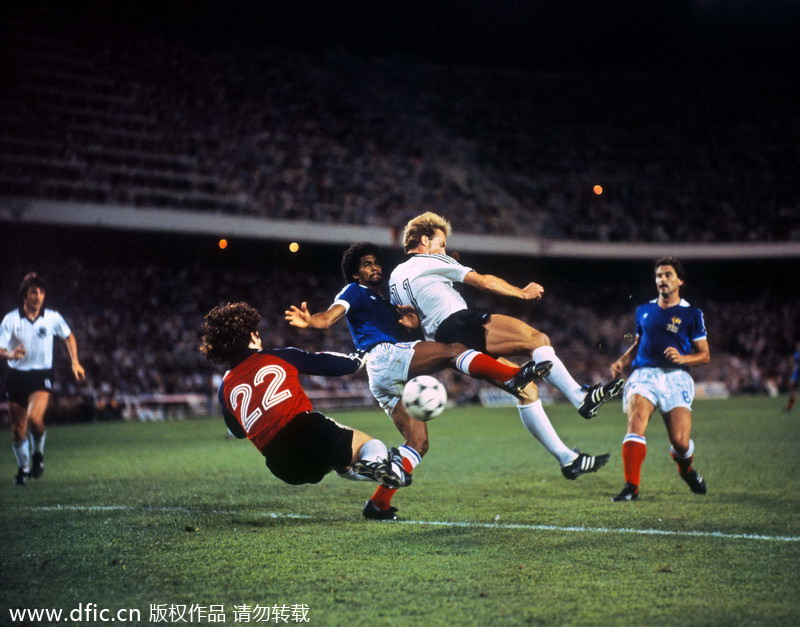 Classic matches between Germany and France