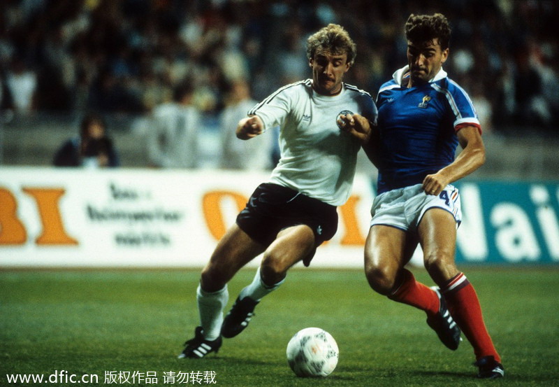 Classic matches between Germany and France