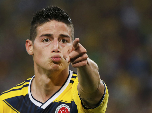 James Rodriguez joins Real Madrid