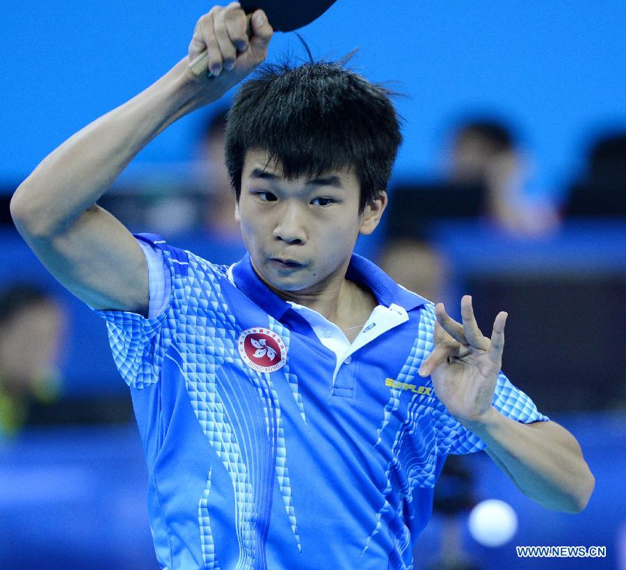YOG: Mixed intl team semifinal of table tennis