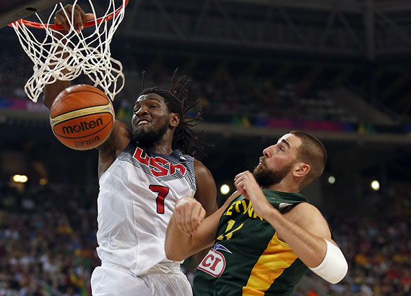 US ease past Lithuania into World Cup final