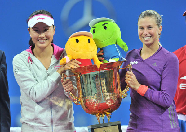 Andrea Hlavackova, Peng Shuai claim title of doubles final at China Open