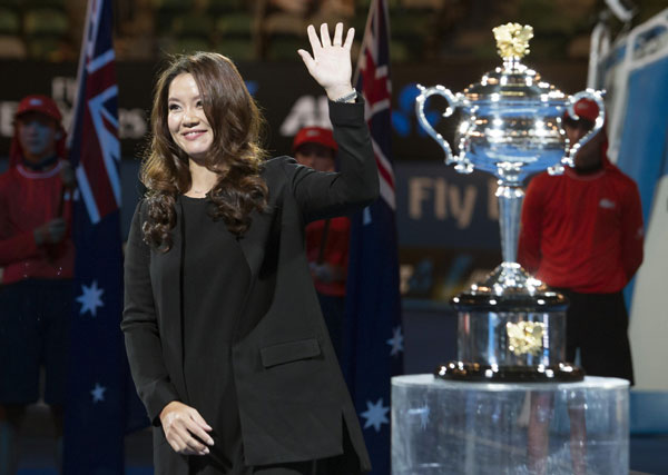 Li Na's motherhood zeal continues at Australian Open