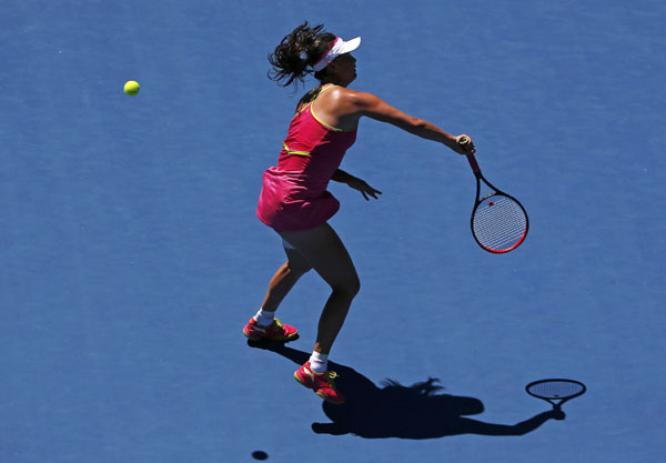 Chinese Peng Shuai romps into Australian Open 3rd round