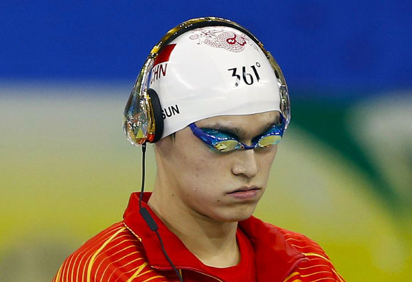 Swimmer Sun Yang shut out of local top 10 voting