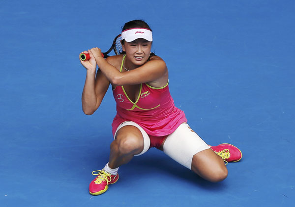 Peng disappointed following fourth-round defeat at Australian Open
