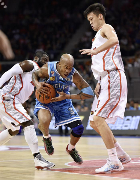 Beijing beat Guangdong to lead 2-0 in CBA semifinals