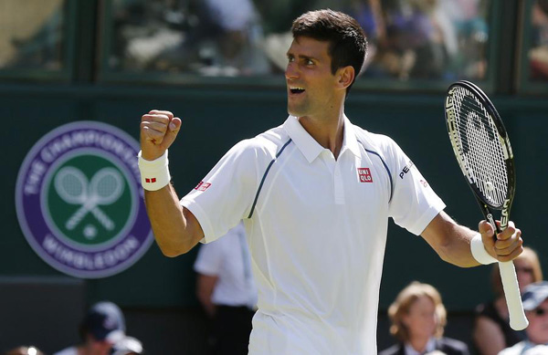 Djokovic, Williams and Sharapova reach second round at Wimbledon