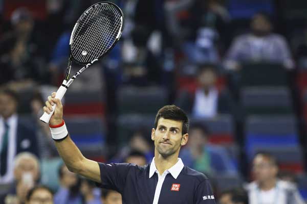 Murray, Djokovic into Shanghai Masters third round