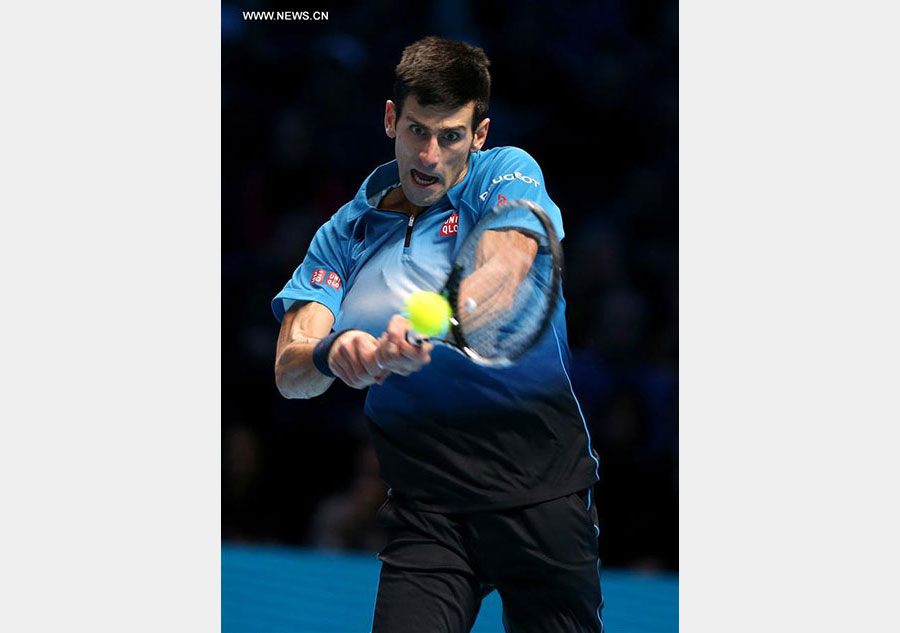 Djokovic beats Federer to win fourth successive ATP finale title