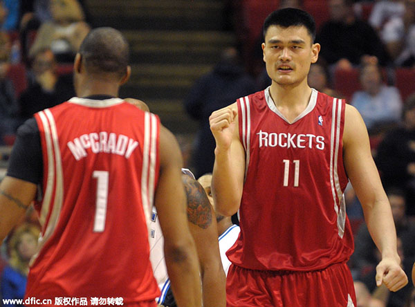 Chinese legend Yao Ming nominated for NBA Hall of Fame