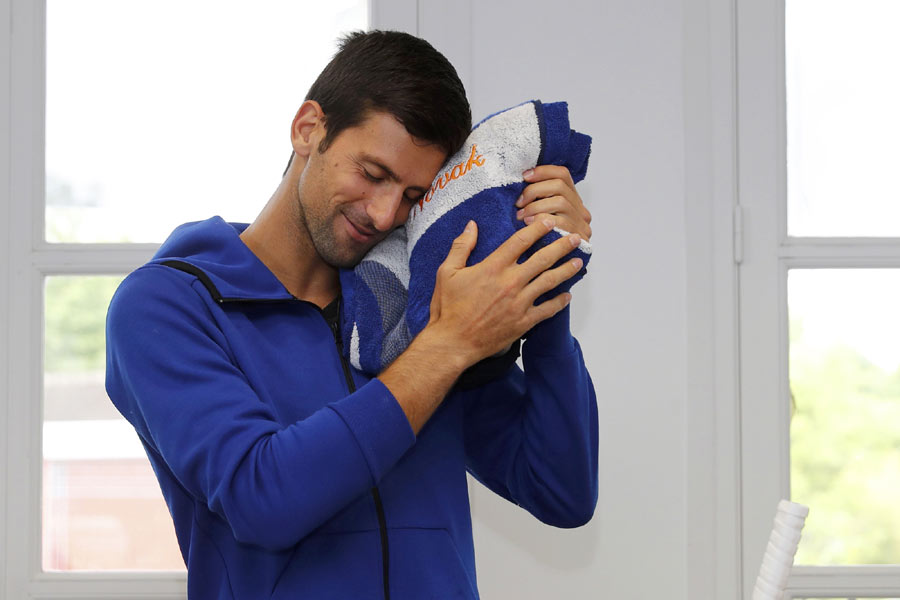 Djokovic marks his birthday at Roland Garros