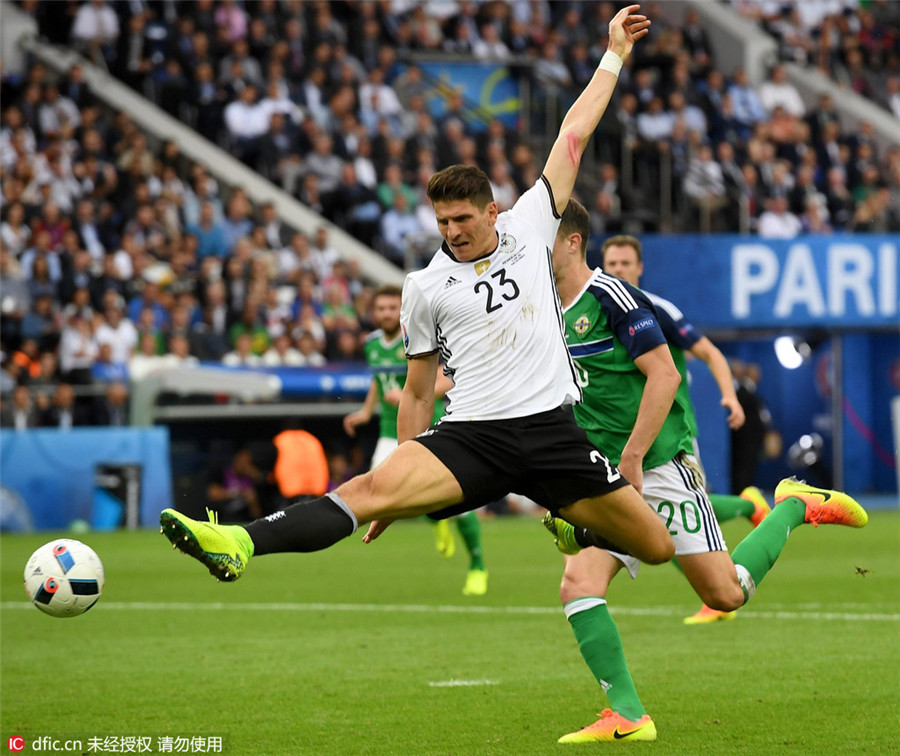 Germany beat Northern Ireland to top Group C