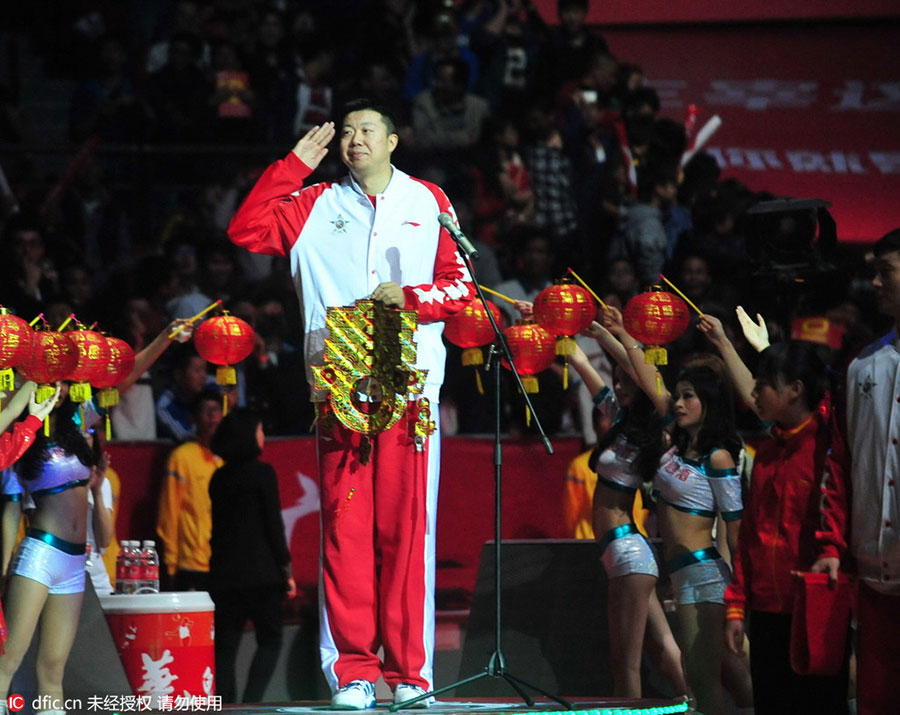 China's professional athletes who served in military